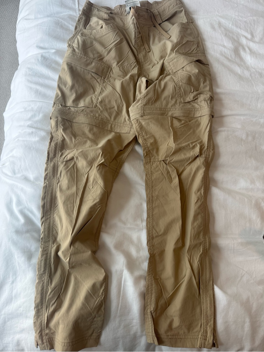 REI Lightweight Straight-Leg Utility Pants in Khaki
